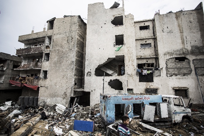صوراثارالضرباتالجويةالاسرائيليةعلىغزة